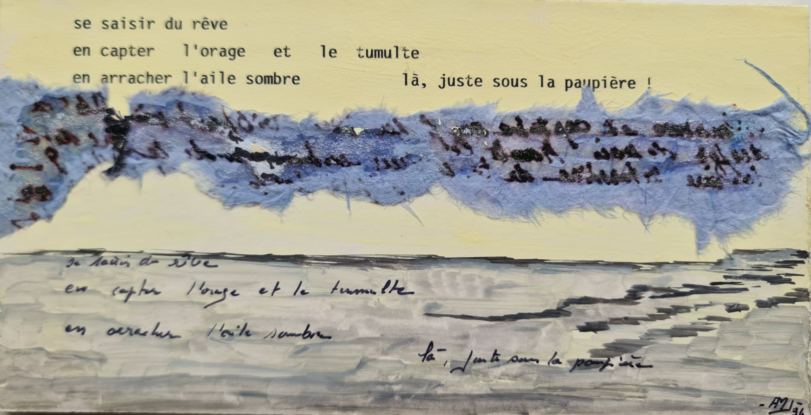 Dérive — poésie visuelle