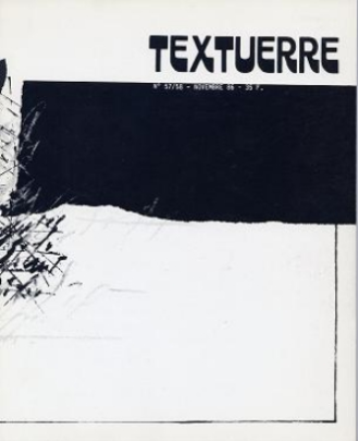 Revue Textuerre, couverture